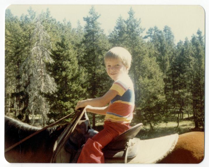 Chris's Childhood Photos - Tee-Pee, WY