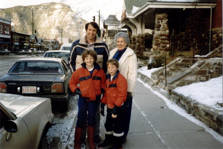 Chris's Childhood Photos - Bamf, Canada