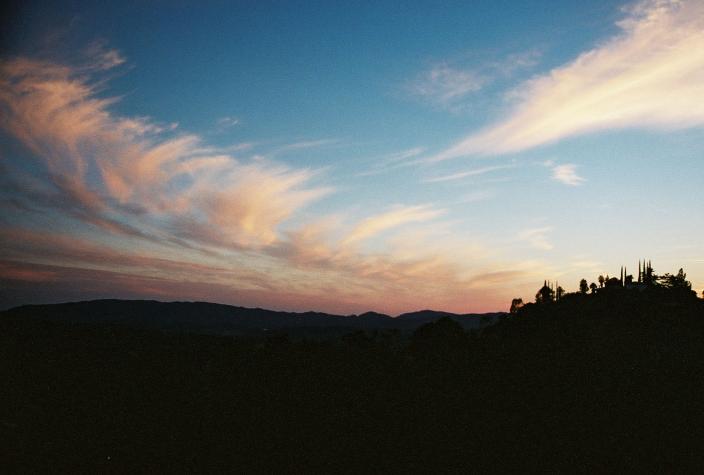 feathery clouds - Santa Paula, CA