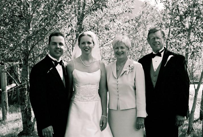 raders and the kaspers - Laurie & Mikes Wedding - HF Bar Ranch Saddlestring, Wyoming