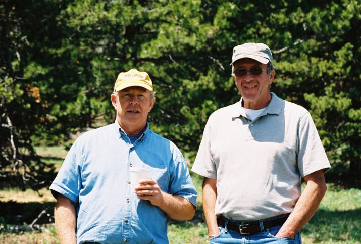 john and gary - Laurie & Mikes Wedding - TP, Wyoming