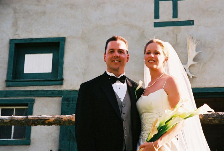 mike and laurie - Laurie & Mikes Wedding - HF Bar Ranch Saddlestring, Wyoming