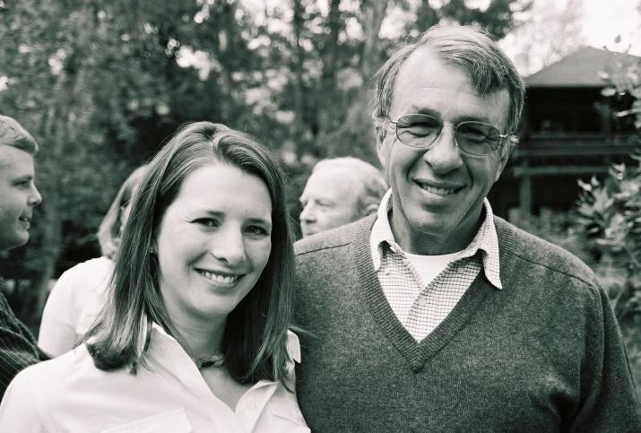 amy and dad - Laurie & Mikes Wedding - HF Bar Ranch Saddlestring, Wyoming