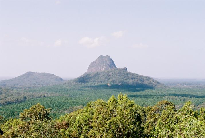 September '03 in Australia - Glass House Mountains, Australia