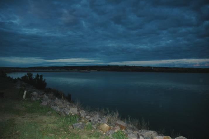 western shore of the missouri river - 