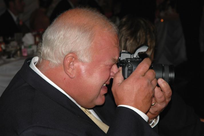 Dad taking a pic - Baltimore, Maryland