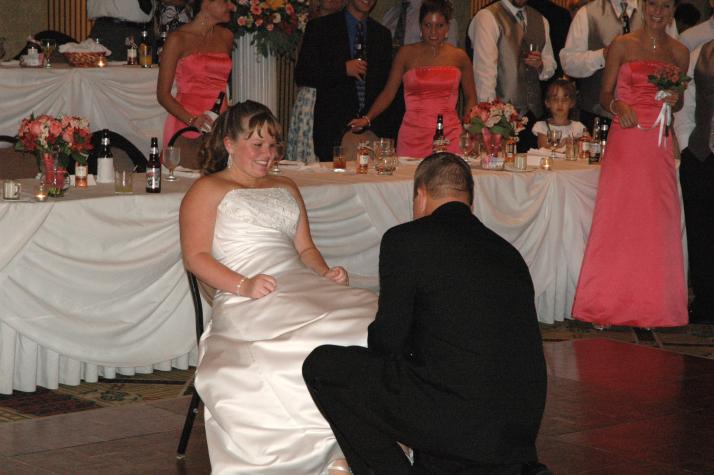 Clay finding the garter - Baltimore, Maryland