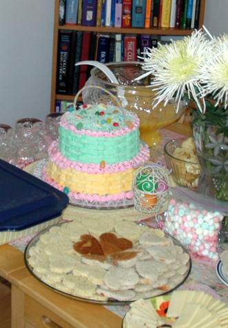 Beautiful Basketweave Cake - Providence, RI