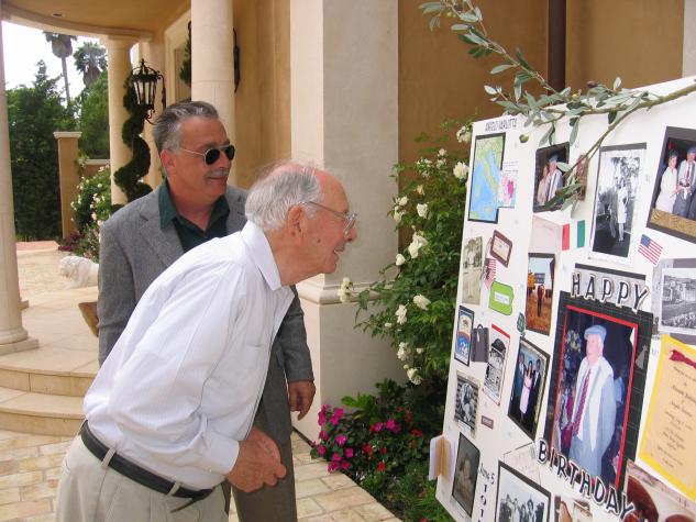 Grandpa Ange's 90th Birthday Party - Palos Verdes, CA